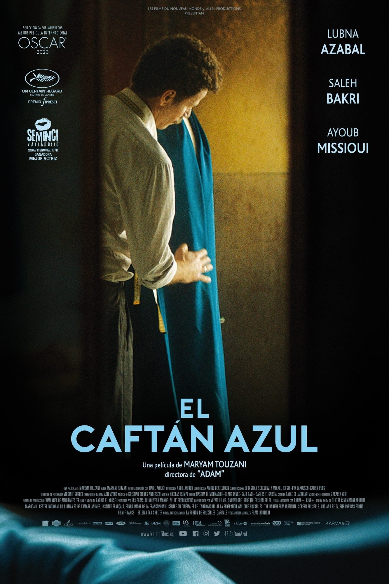Le bleu du caftan poster Le bleu du caftan poster