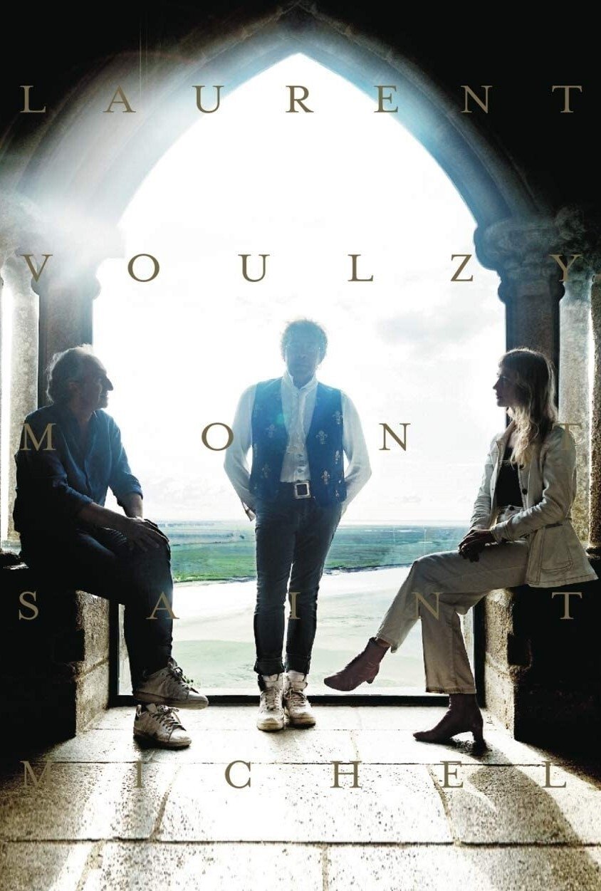 Poster de Laurent Voulzy à l'Abbaye du Mont Saint-Michel