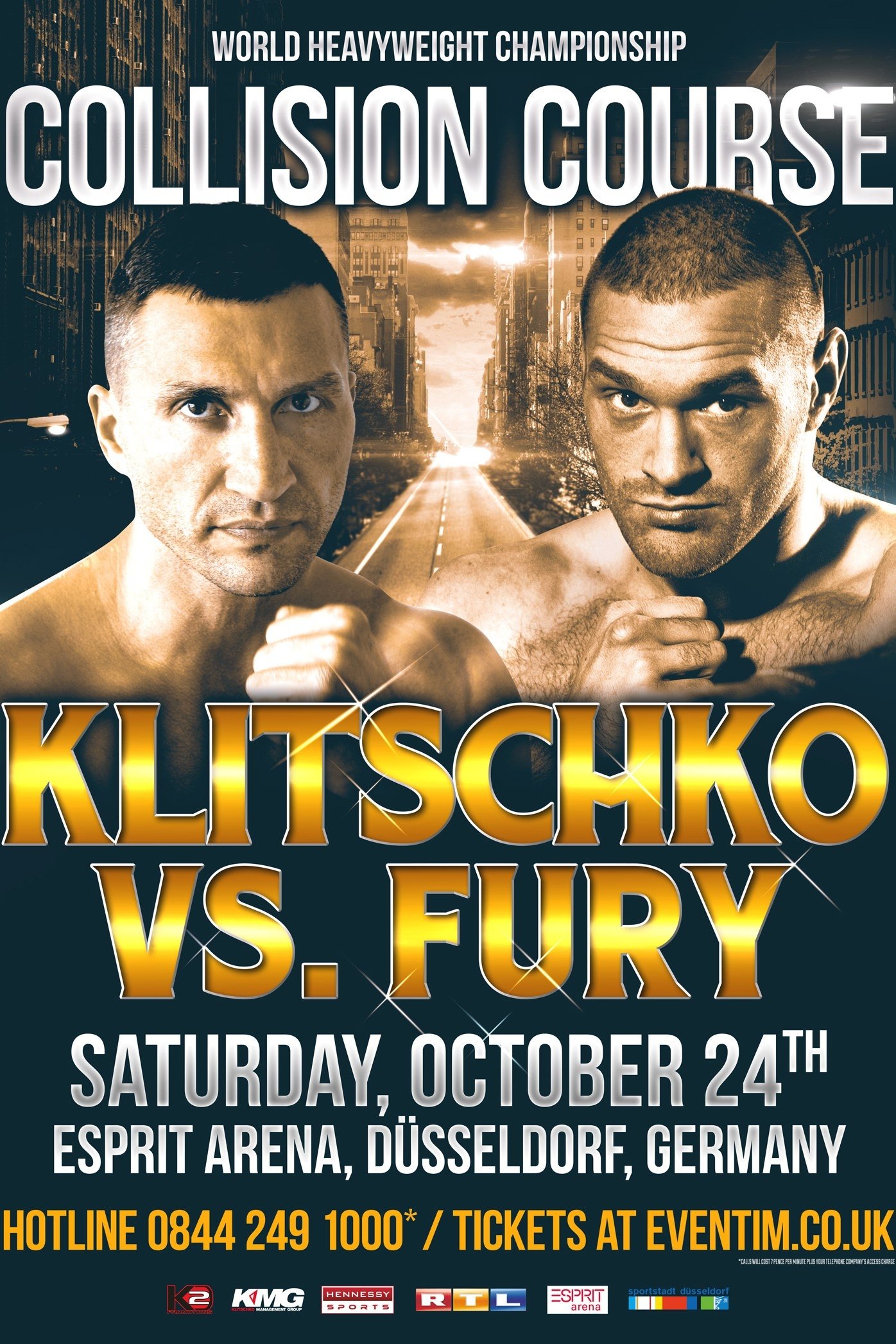 Affiche du film Wladimir Klitschko vs. Tyson Fury