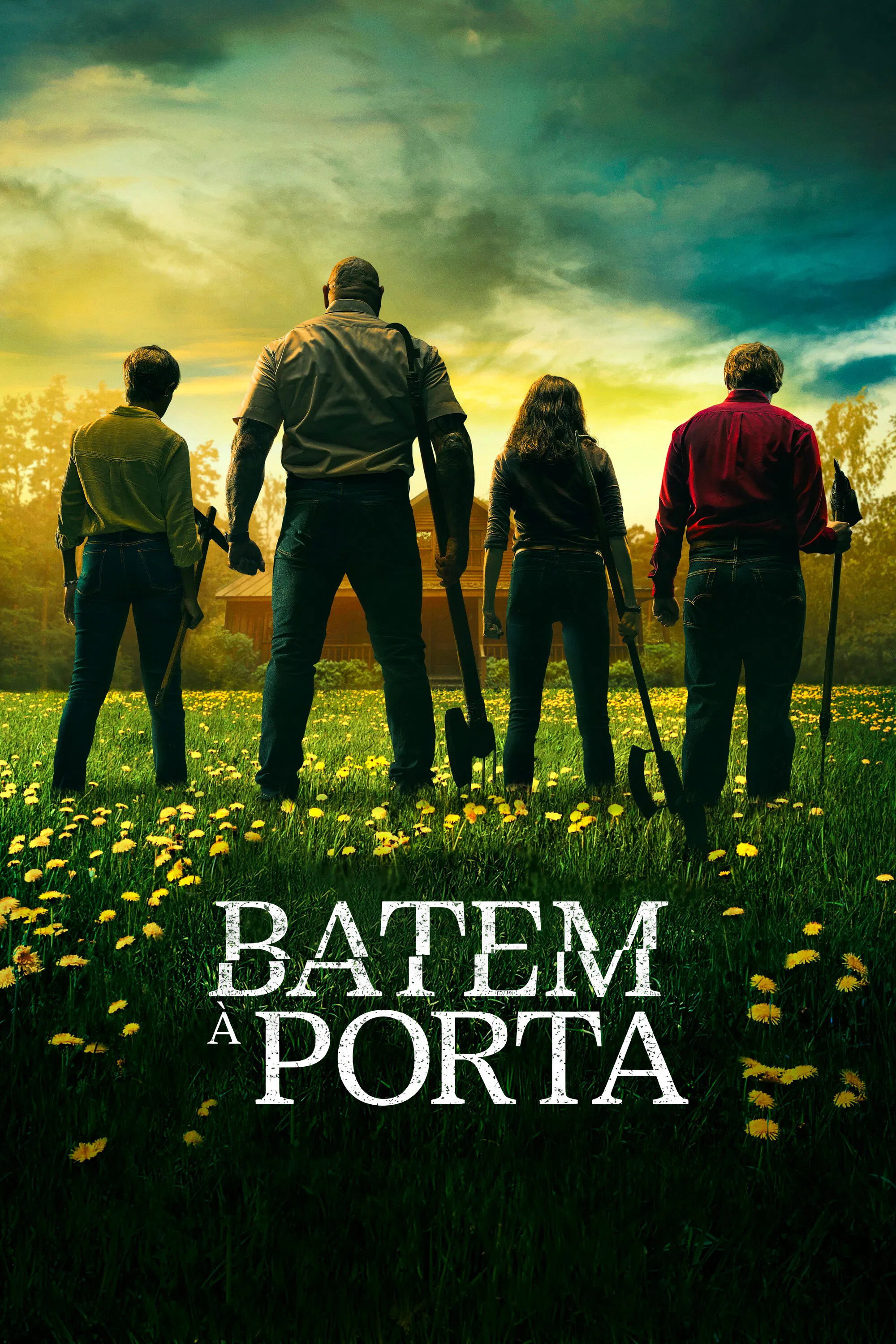 Poster de Batem à Porta