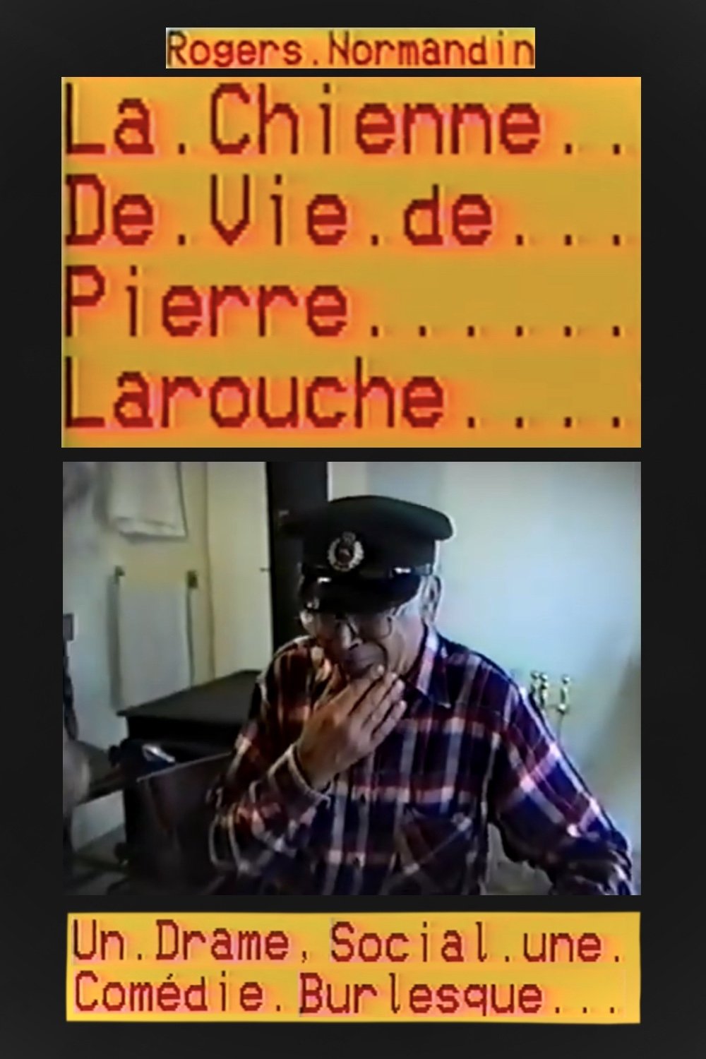 Poster de La chienne de vie de Pierre Larouche