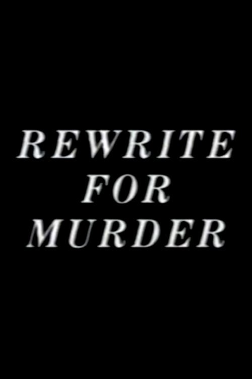 Poster of Rewrite for Murder