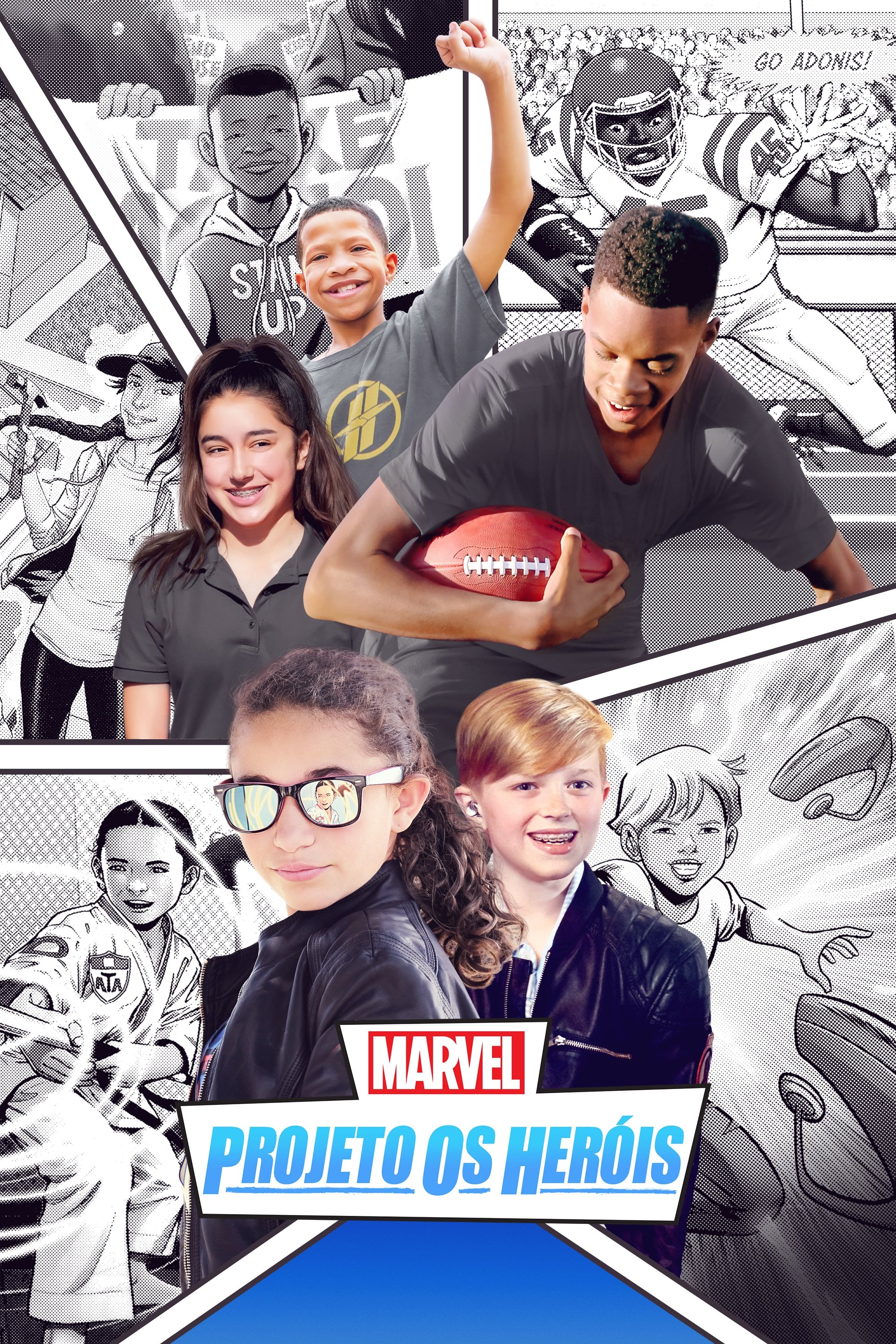 Poster de Projeto Os Heróis da Marvel
