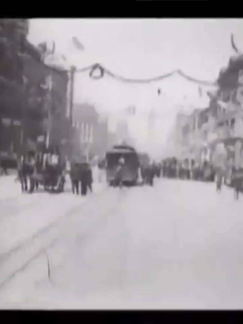 Poster de Over Route of Roosevelt Parade in an Automobile