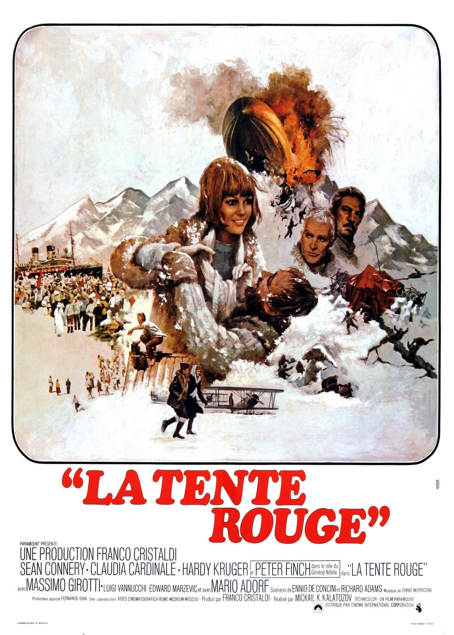 Affiche du film La Tente rouge