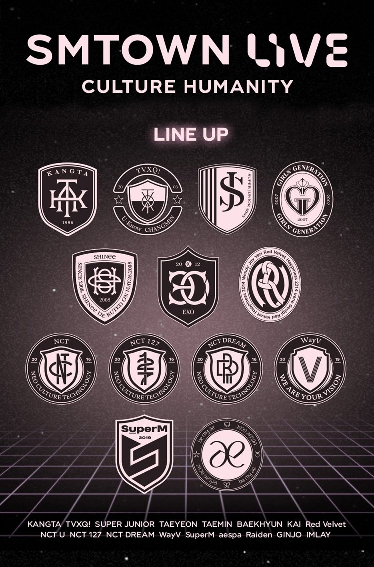 Poster de SMTOWN LIVE "Culture Humanity"