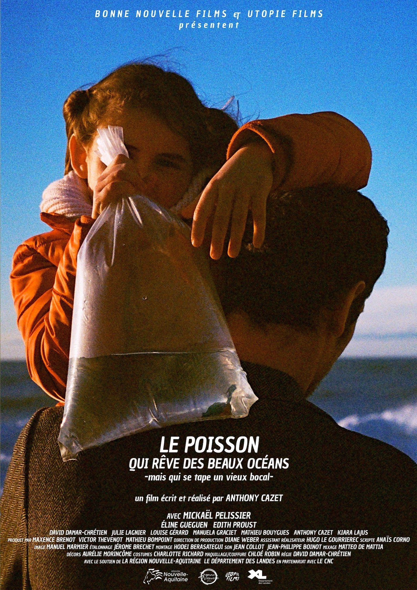 Poster de Le poisson qui rêve des beaux océans (mais qui se tape un vieux bocal)
