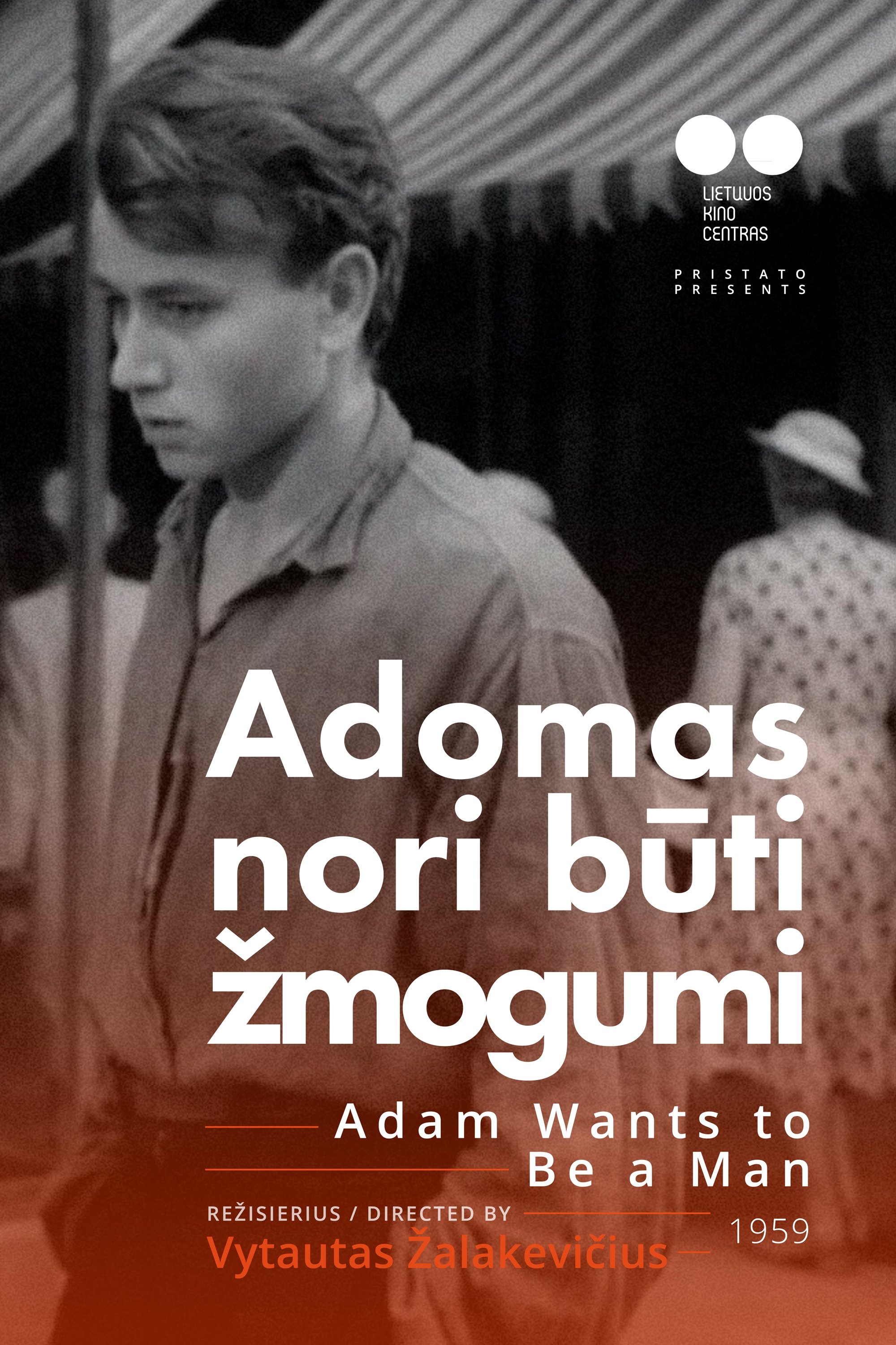 Poster de Adomas nori būti žmogumi