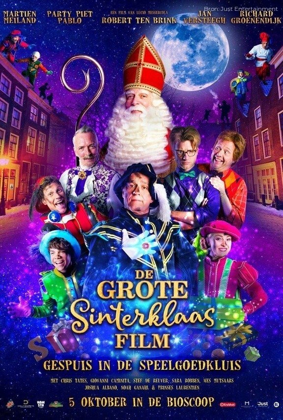 Poster de De Grote Sinterklaasfilm: Gespuis in de Speelgoedkluis