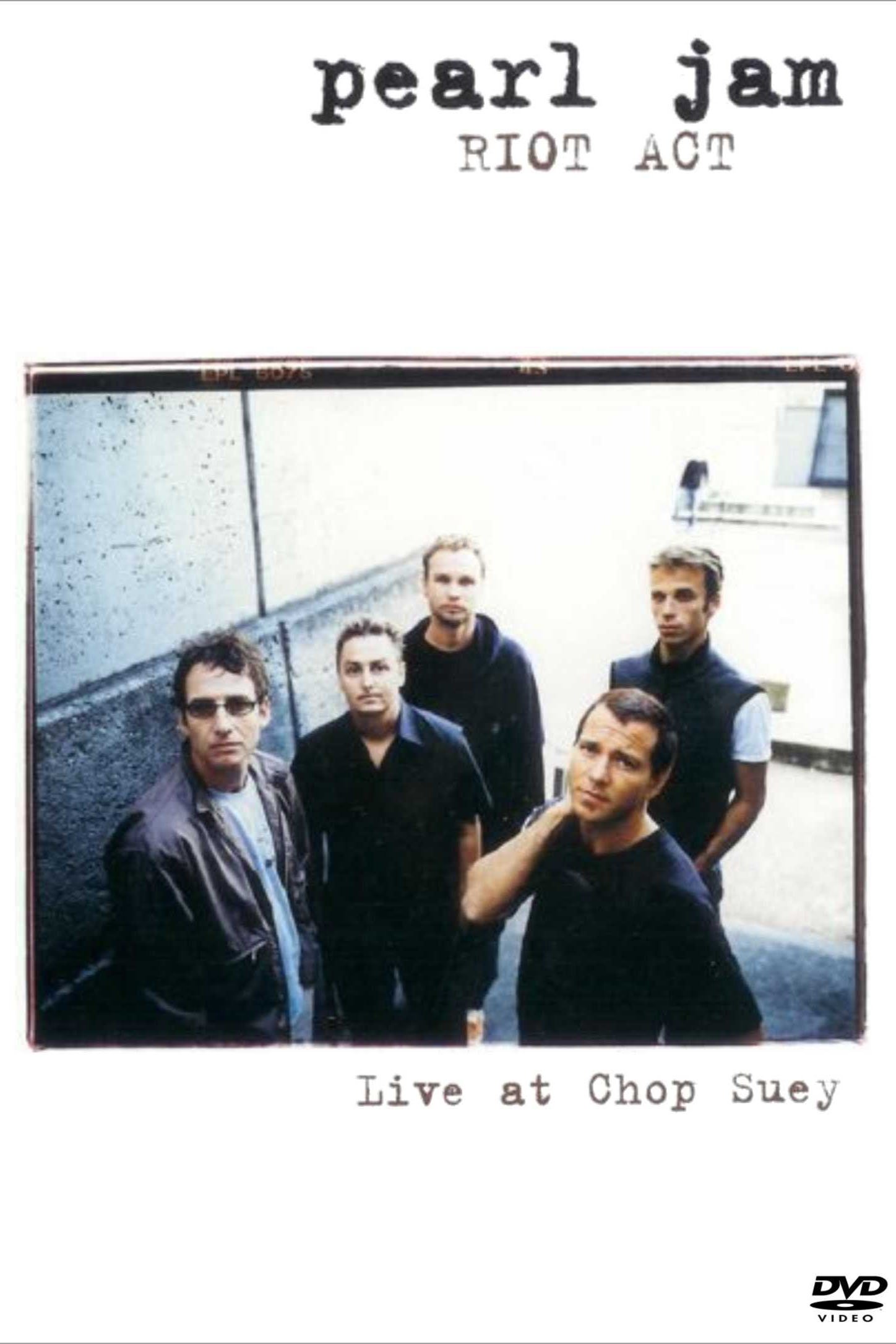 Affiche du film Pearl Jam: Riot Act - Live At Chop Suey