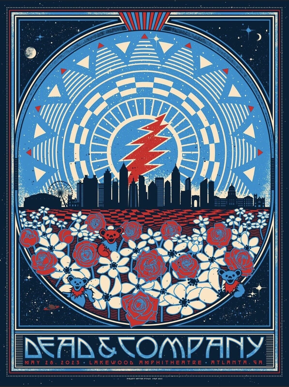 Poster de Dead & Company: 2023-05-28 Lakewood, ATL