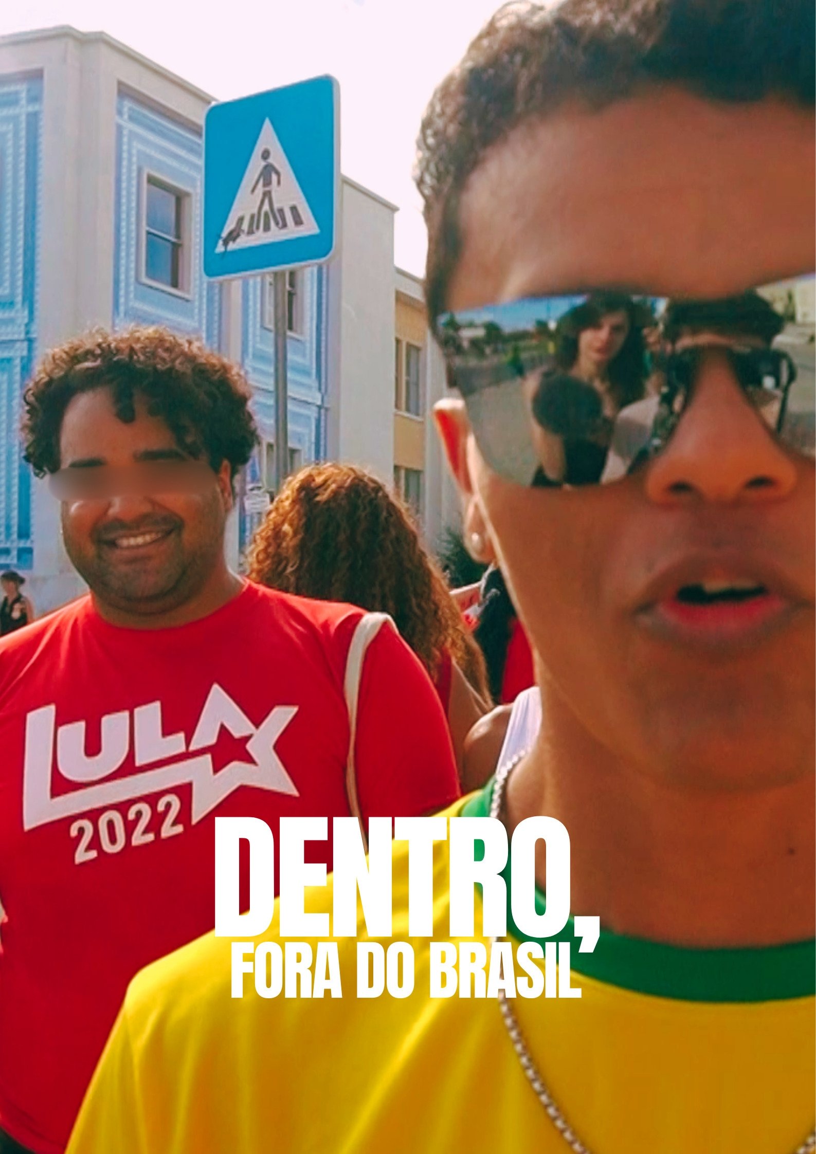Poster de Dentro, fora do Brasil