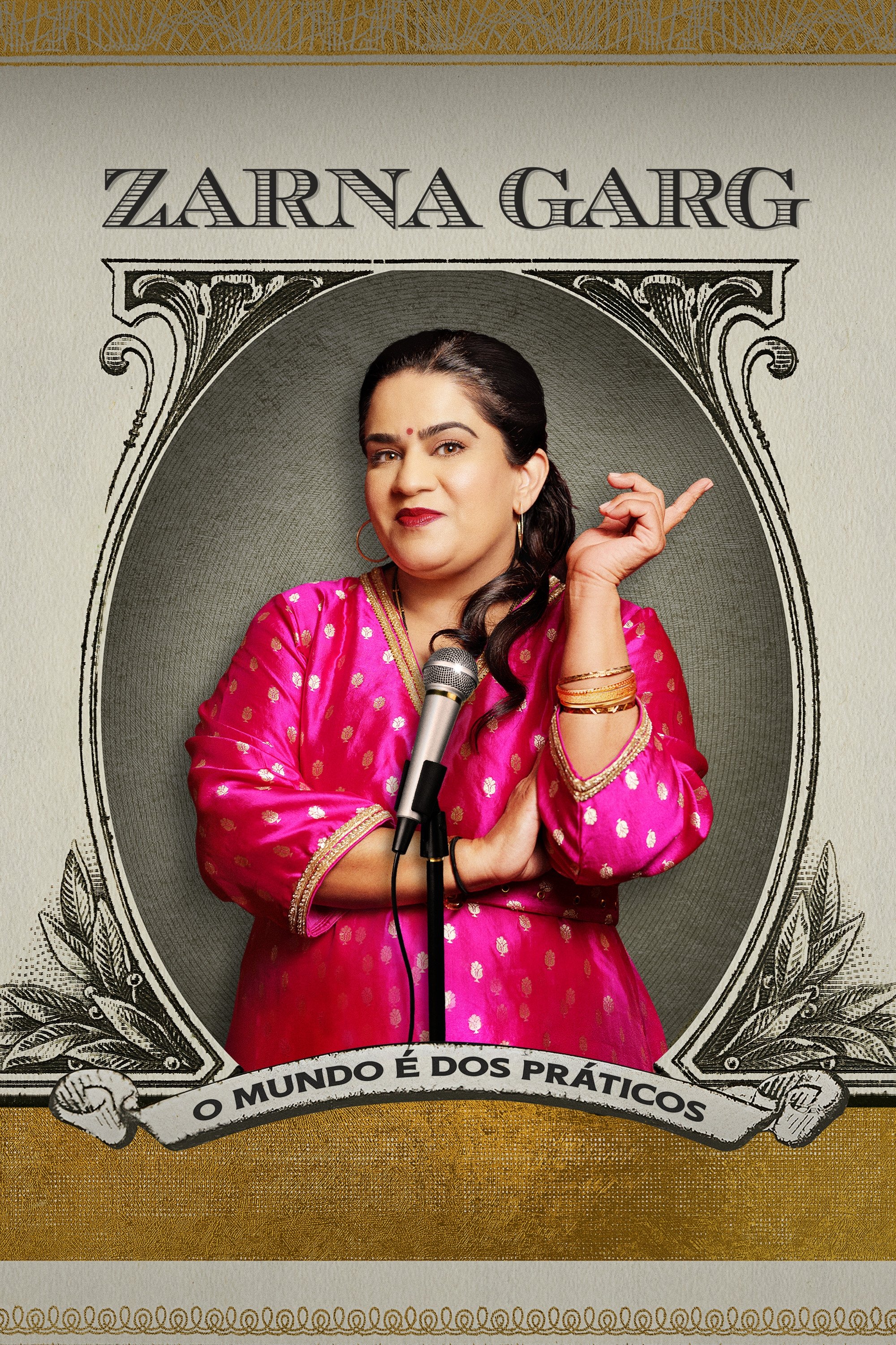 Poster de Zarna Garg: O Mundo é dos Práticos
