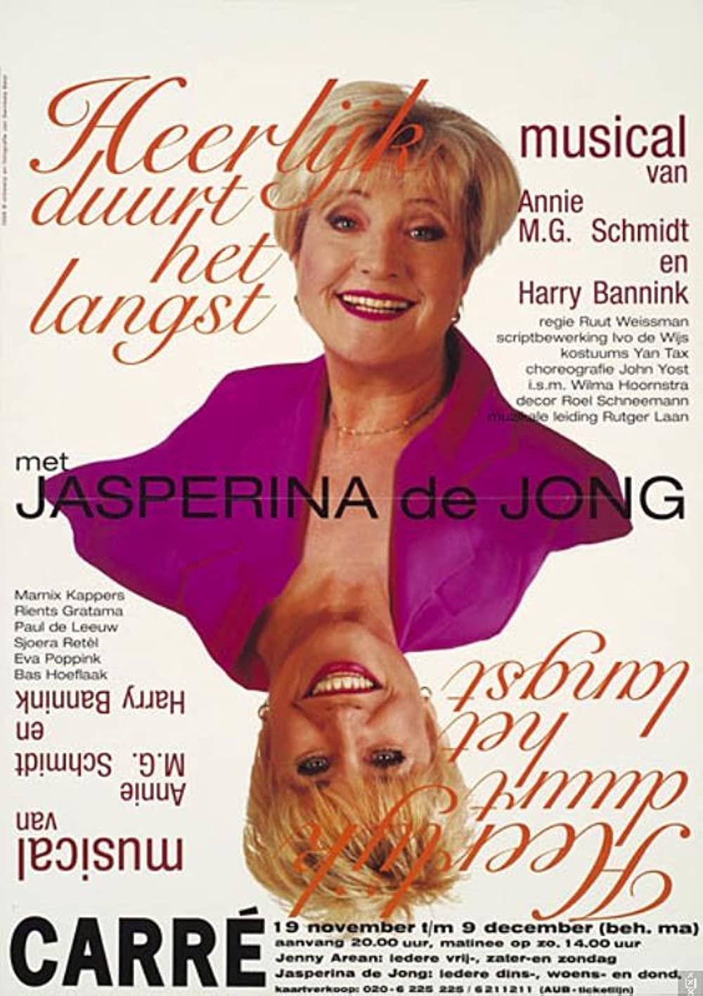 Poster de Heerlijk Duurt Het Langst