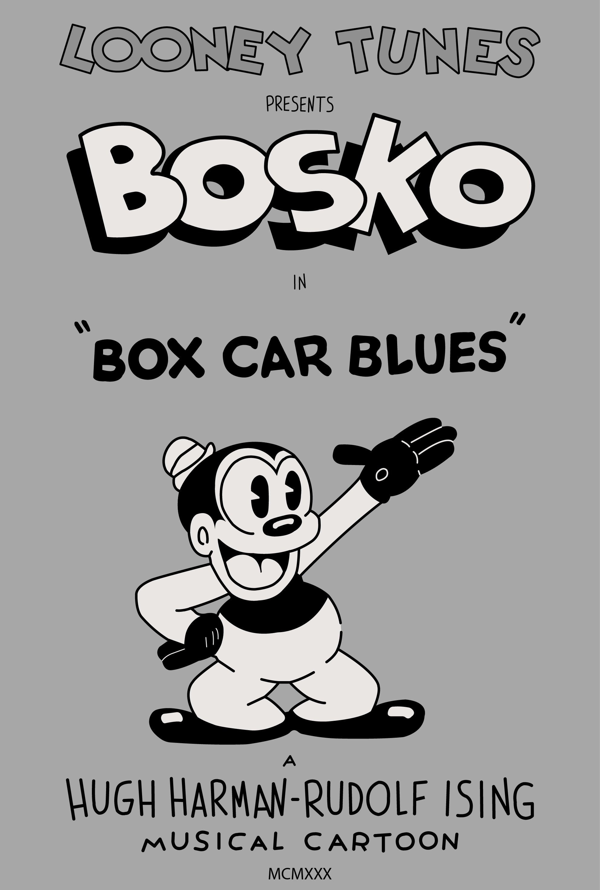 Poster de Box Car Blues