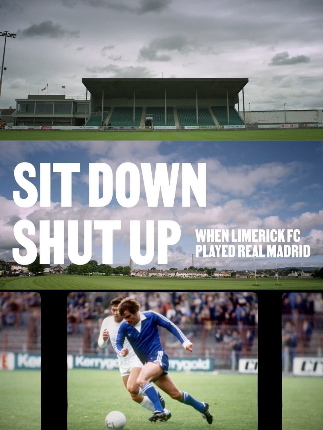Poster de 'Sit Down and Shut Up' - When Limerick hosted Real Madrid in the European Cup