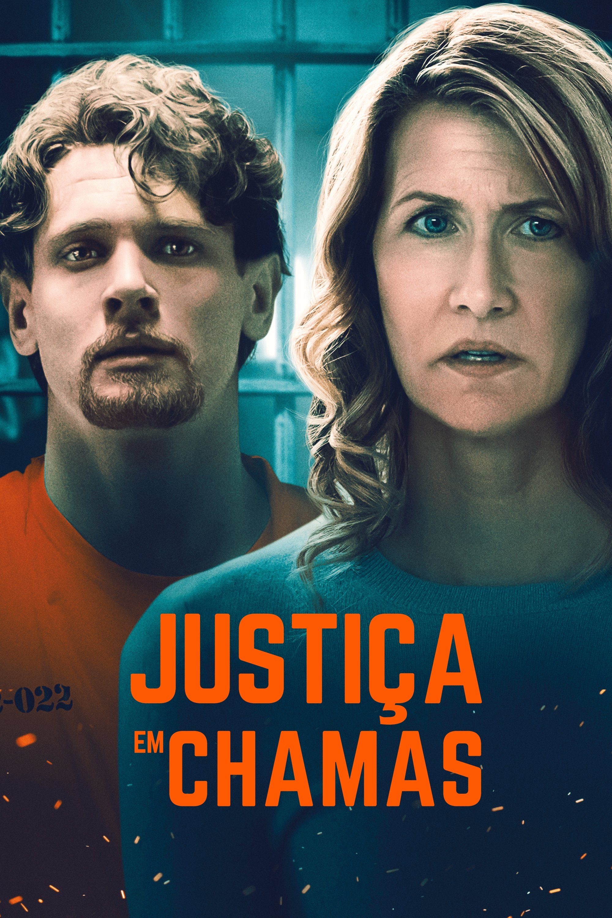 Poster de Justiça em Chamas