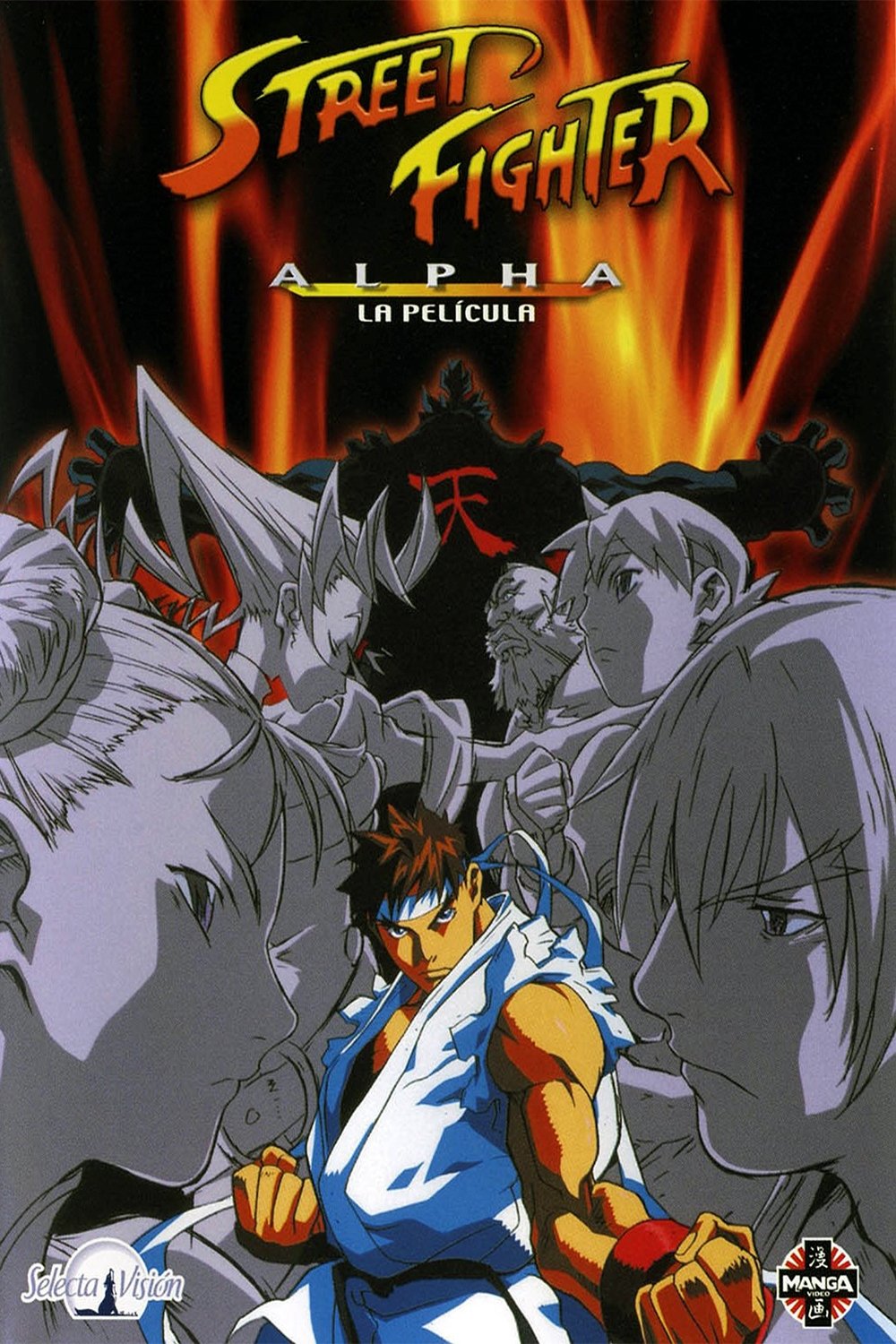 Poster de Street Fighter Alpha: O Filme