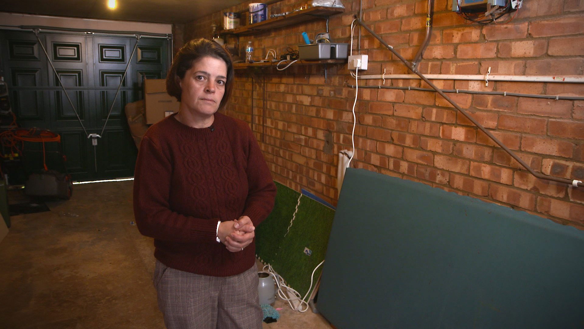 I had to bathe my disabled son in the garage after a dispute with my insurer