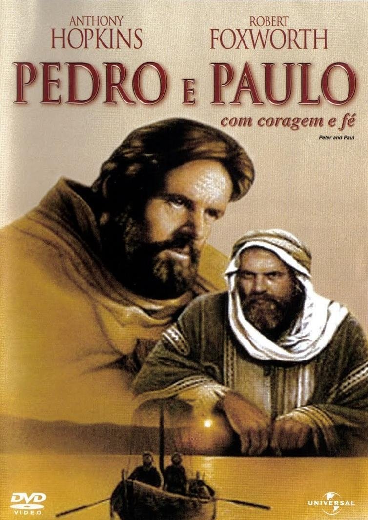 Poster de Pedro e Paulo com Coragem e Fé