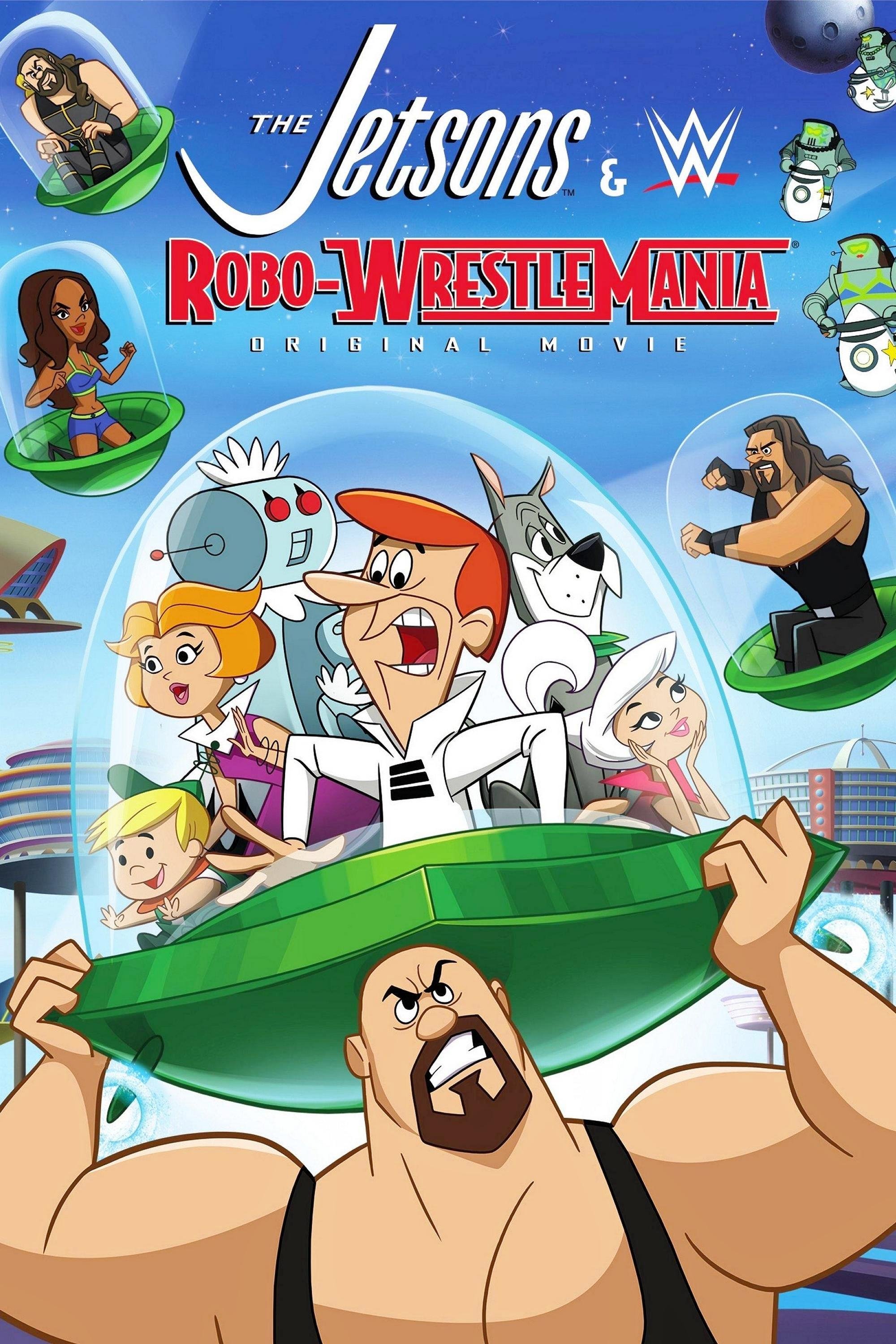 Poster de Os Jetsons e as Super-Estrelas do WWE