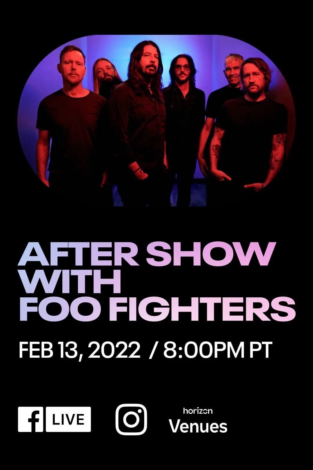 Poster de Foo Fighters-Superbowl LVI Aftershow in Virtual Reality
