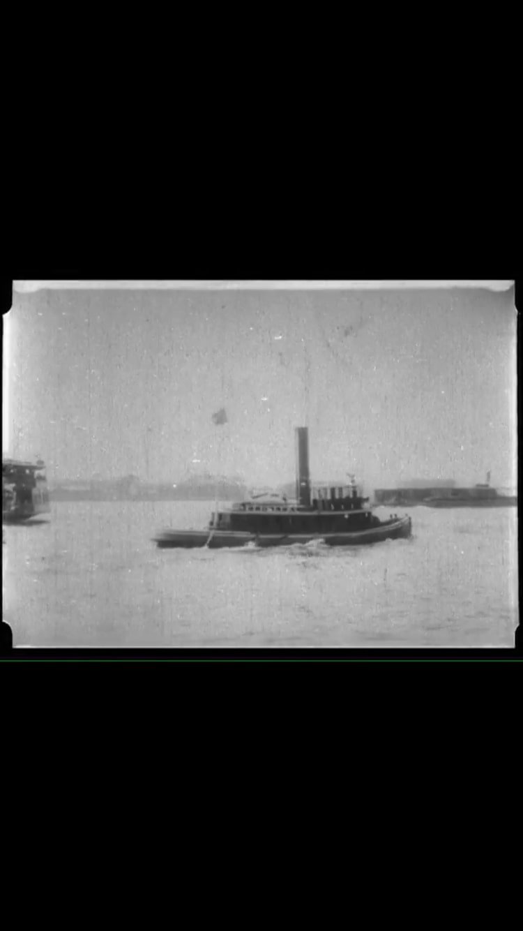 Poster de Boats in the New York Harbor