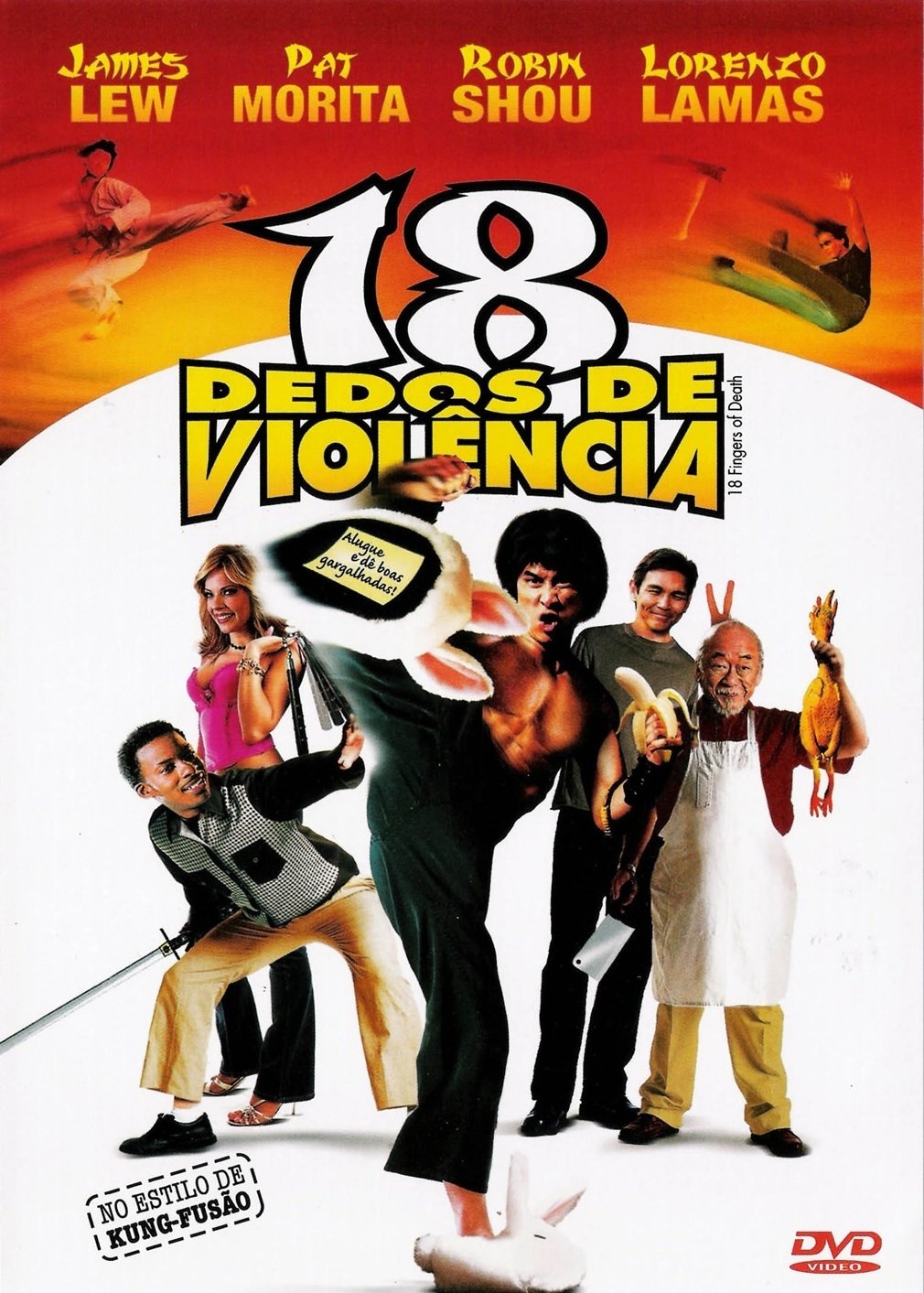 Poster de 18 Dedos de Violência