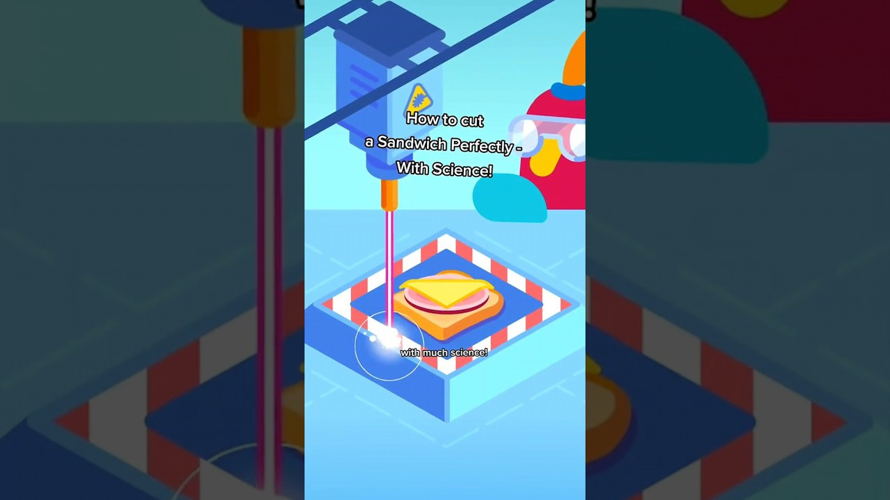 How to Cut a Sandwich Perfectly – With Science