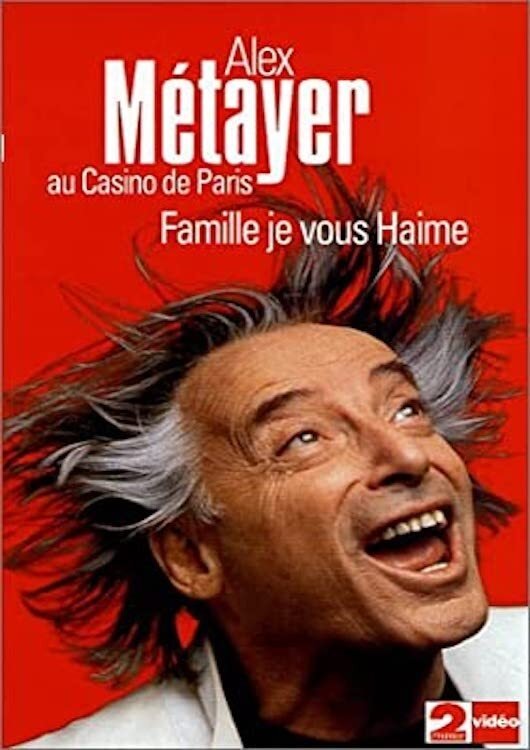 Affiche du film Alex Metayer: Famille je vous haime