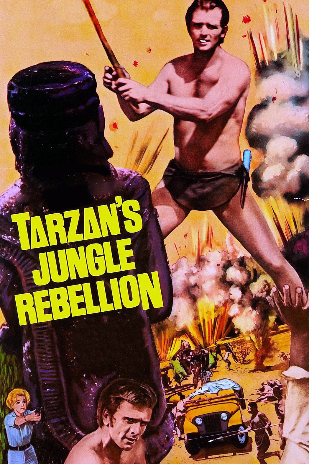 Affiche du film Tarzan's Jungle Rebellion