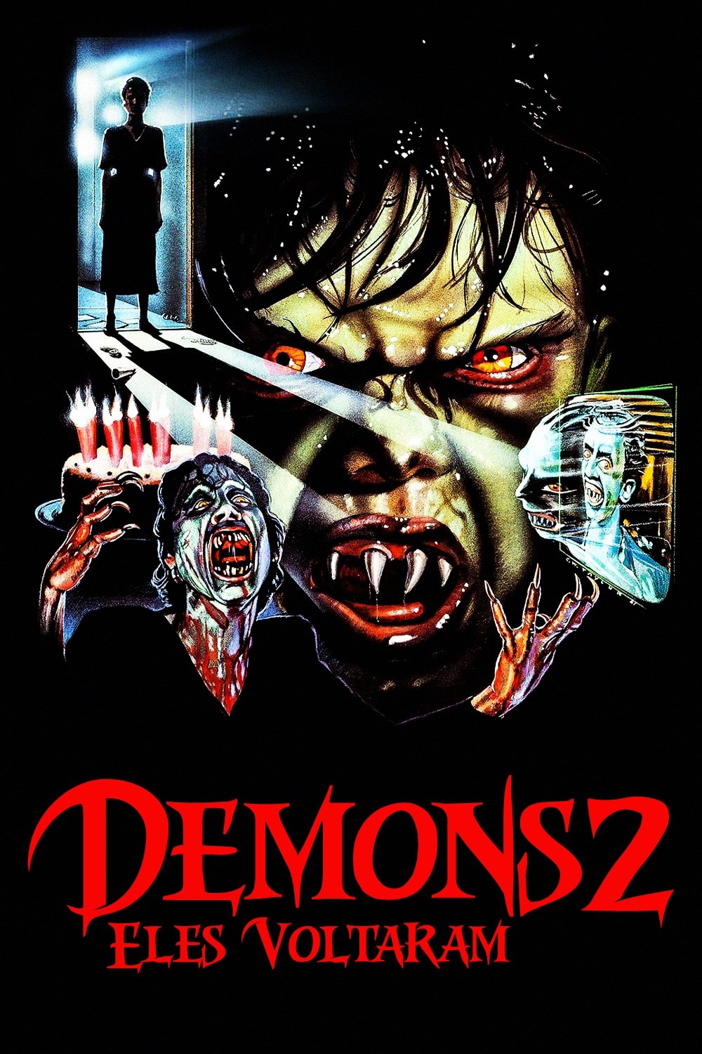 Poster de Demons 2: Eles Voltaram