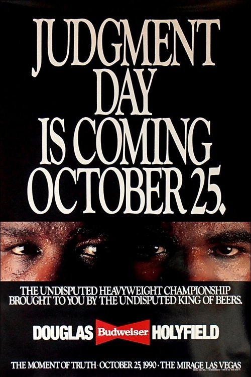 Poster de Evander Holyfield vs Buster Douglas