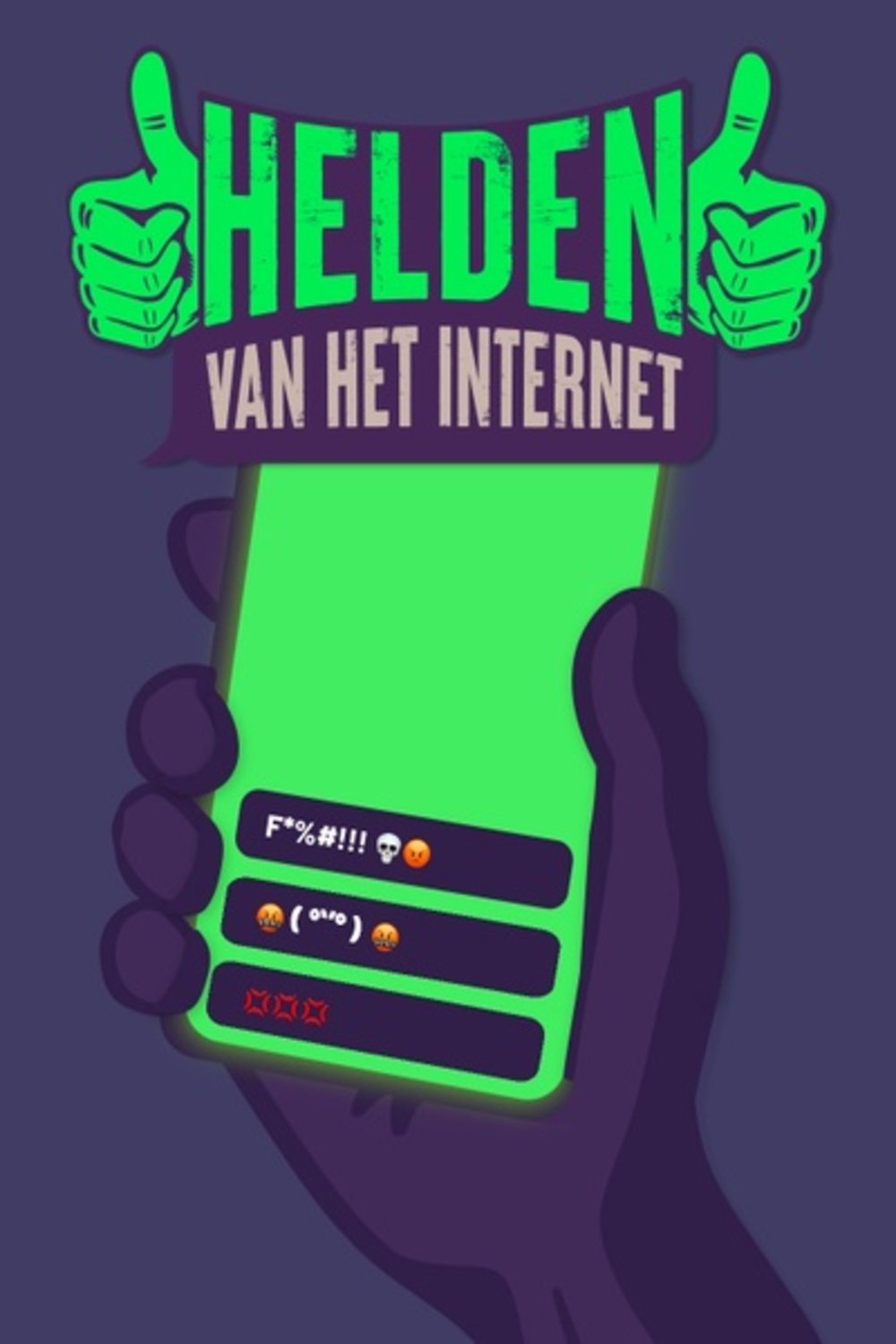 Poster de Helden van het internet