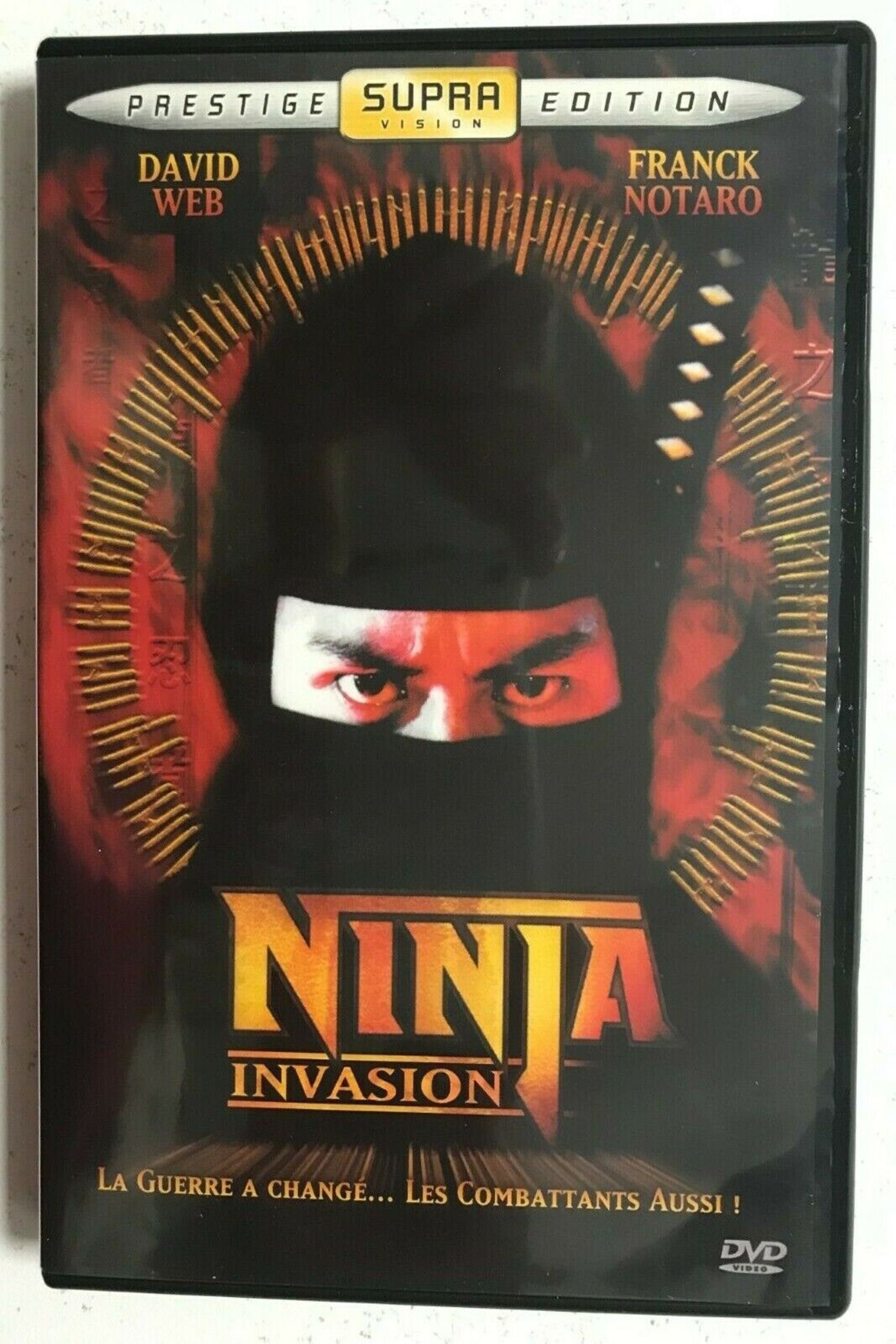 Poster de ninja invasion : la guerre a change les combattants aussi !