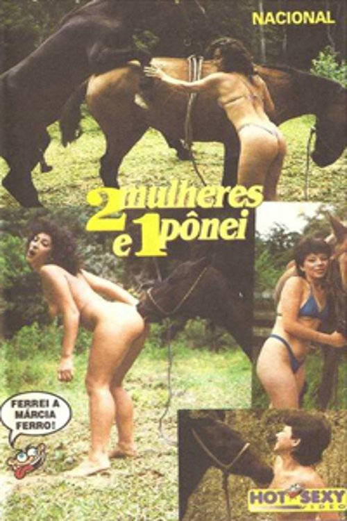 Poster de Duas Mulheres E Um Pônei