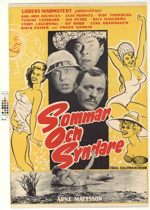 Poster de Sommar och syndare