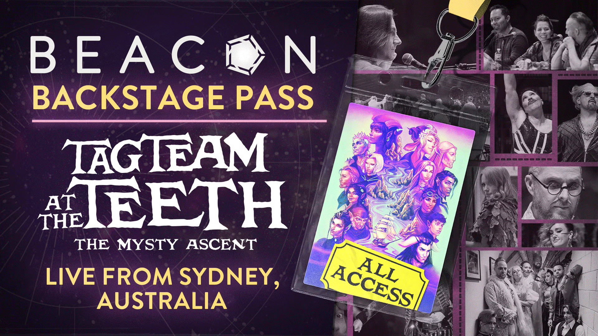 Critical Role Live Show: Sydney – LIVE Beacon Backstage Pass