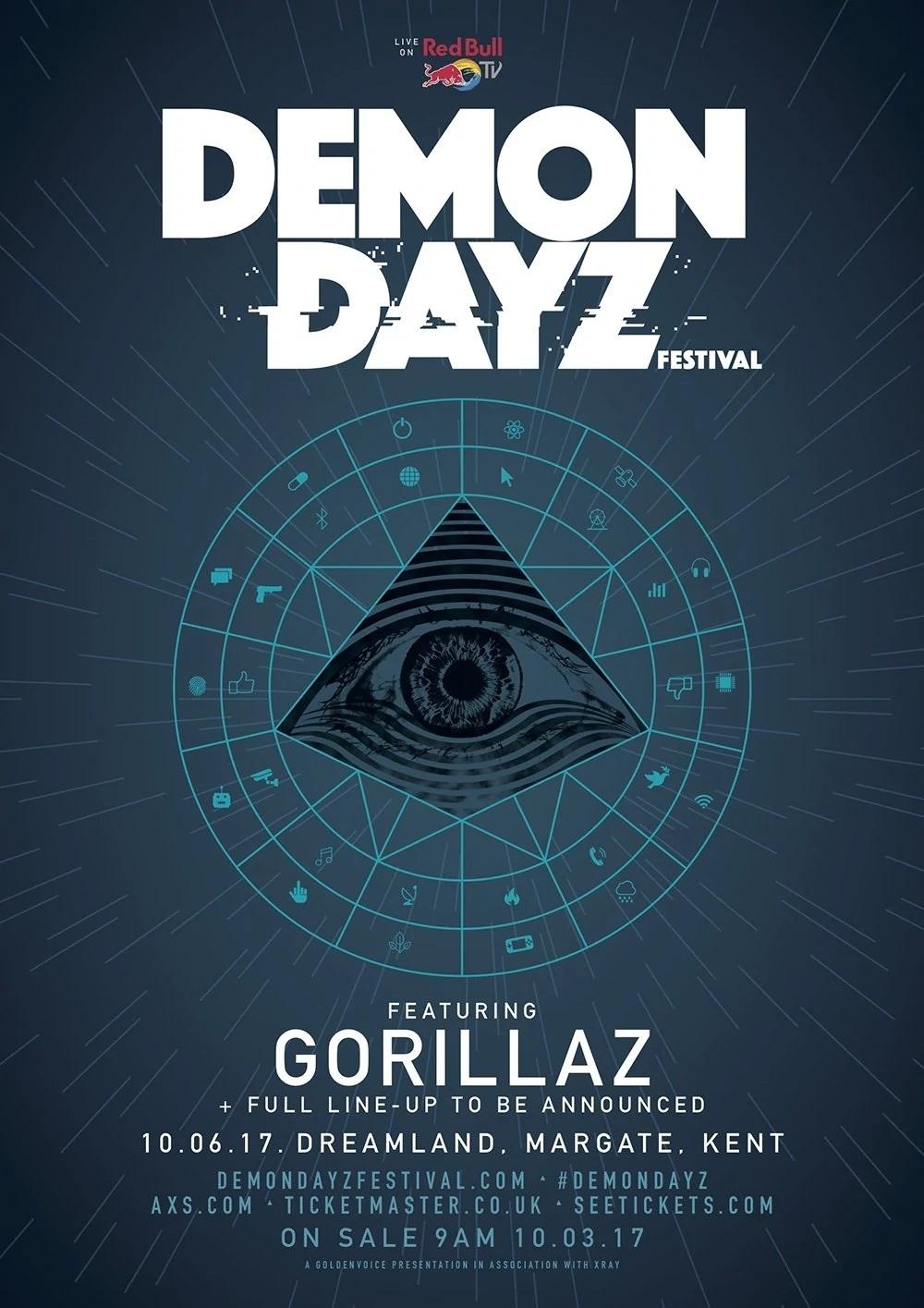Affiche du film Gorillaz | Demon Dayz Festival