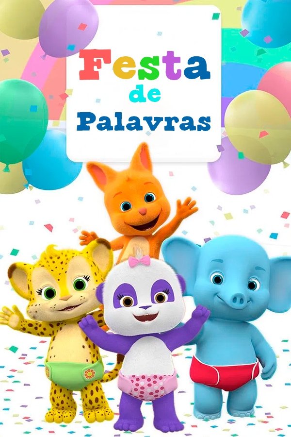 Poster de Festa de Palavras