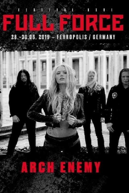 Poster de Arch Enemy au Full Force Festival 2019