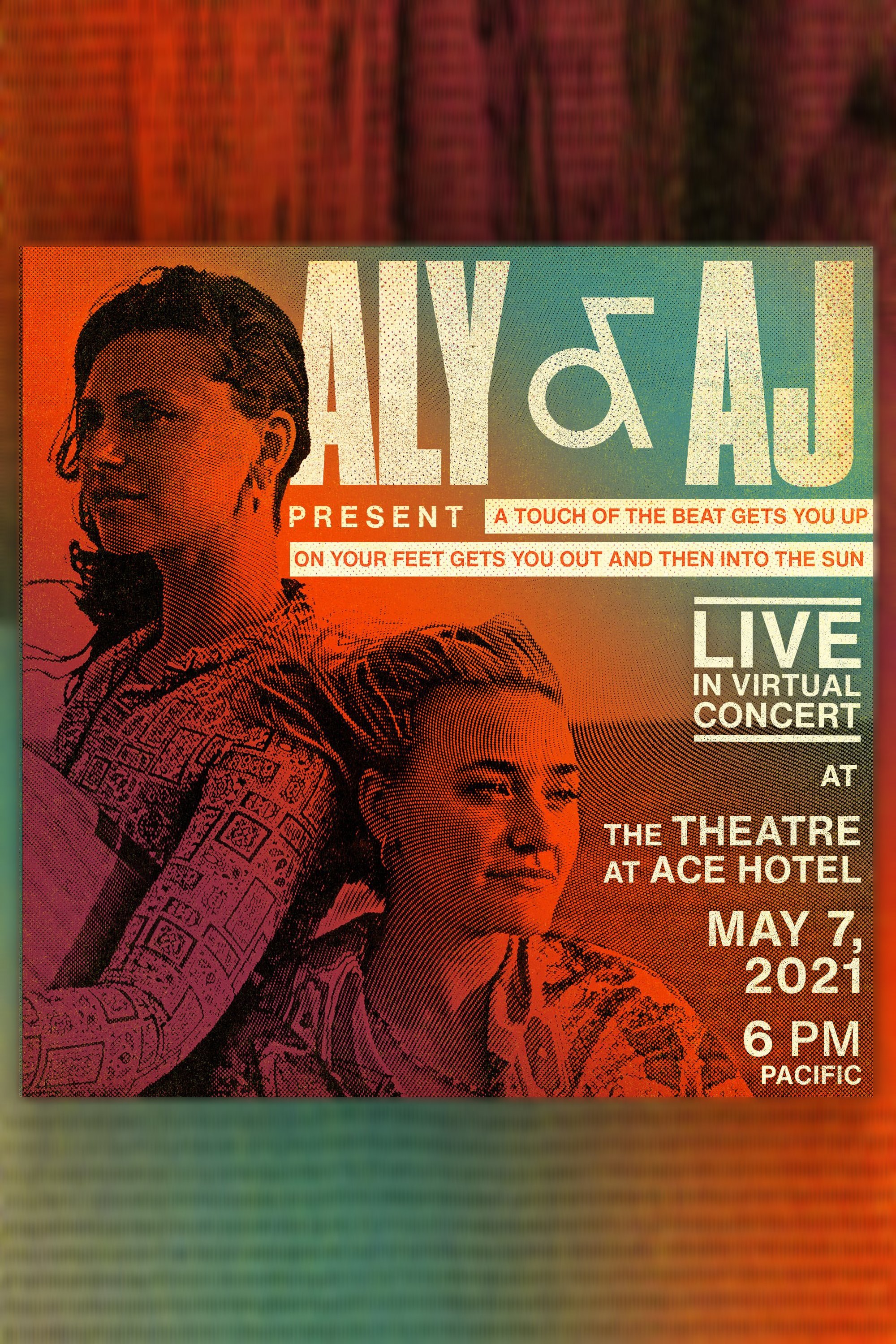 Poster de Aly & AJ: Live at The Theatre at Ace Hotel
