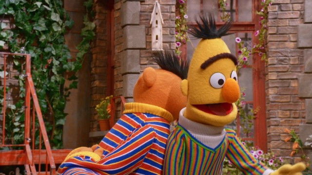 Bert and Ernie's Opposite Day