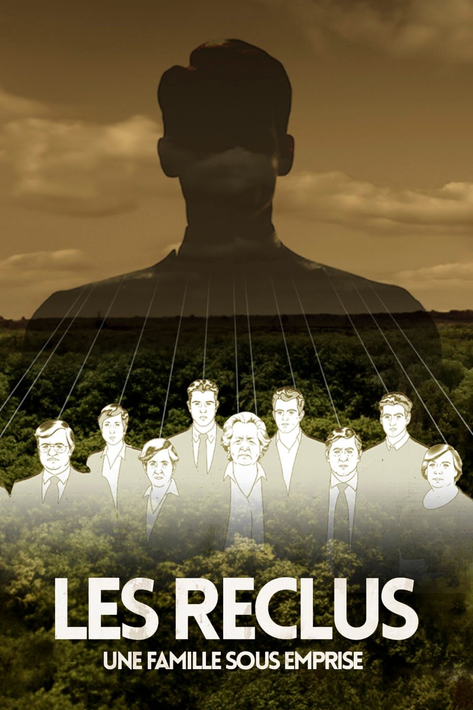 Poster de Les reclus, une famille sous emprise