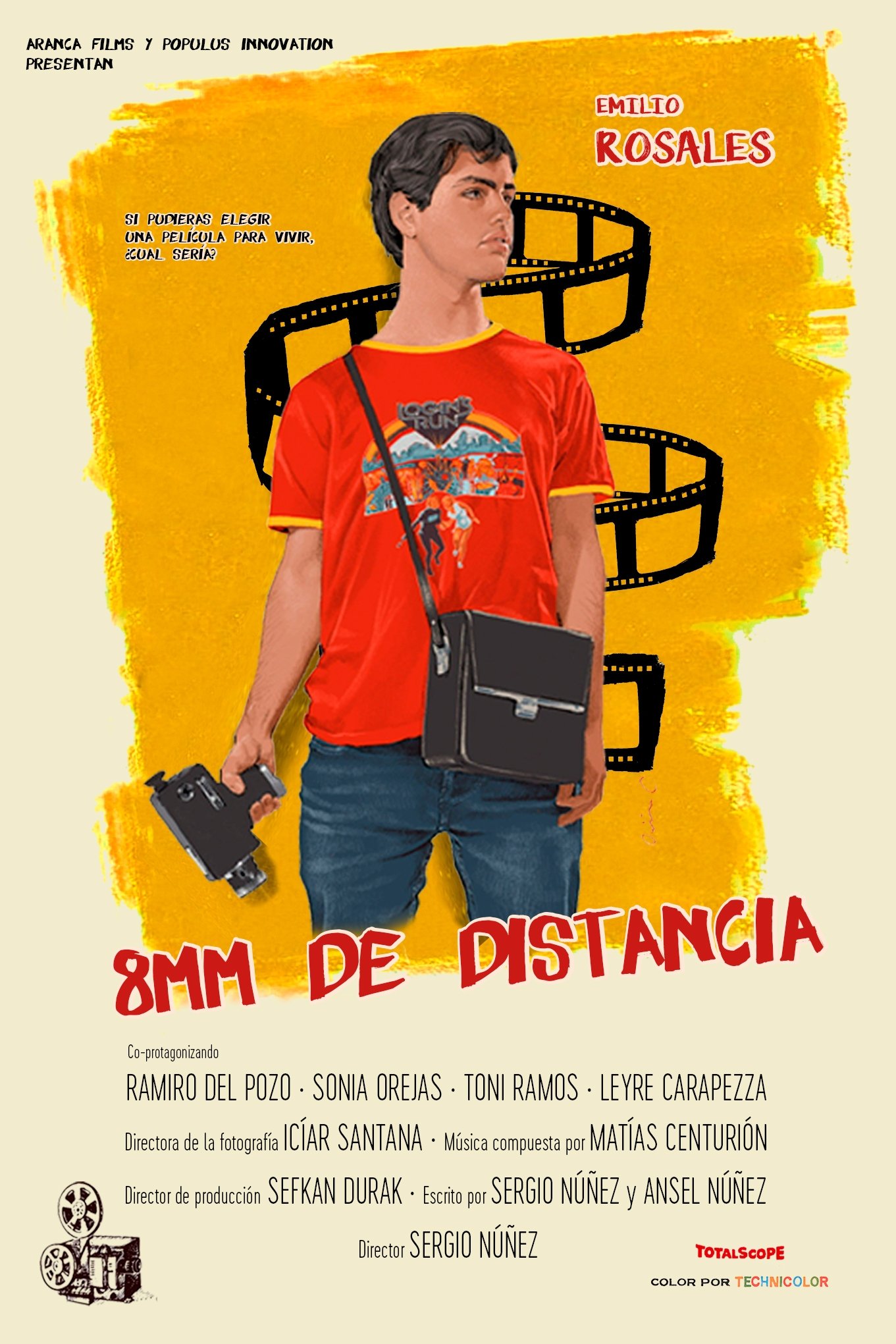 Poster de 8mm de distancia