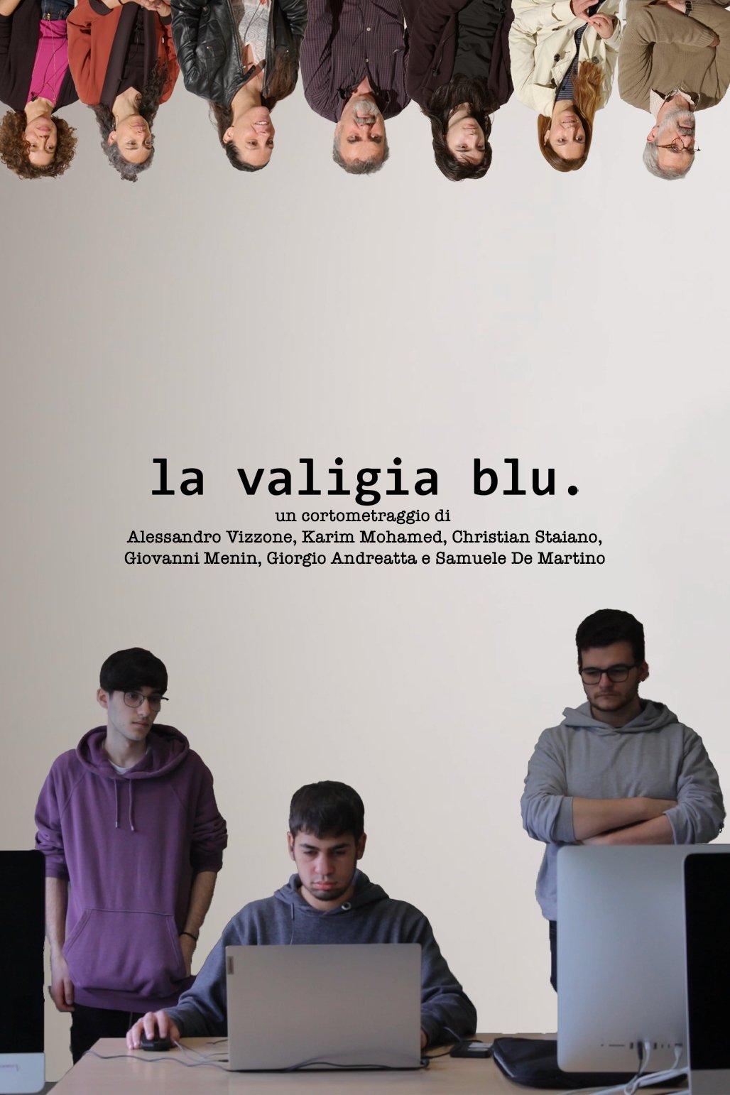 Poster de la valigia blu.