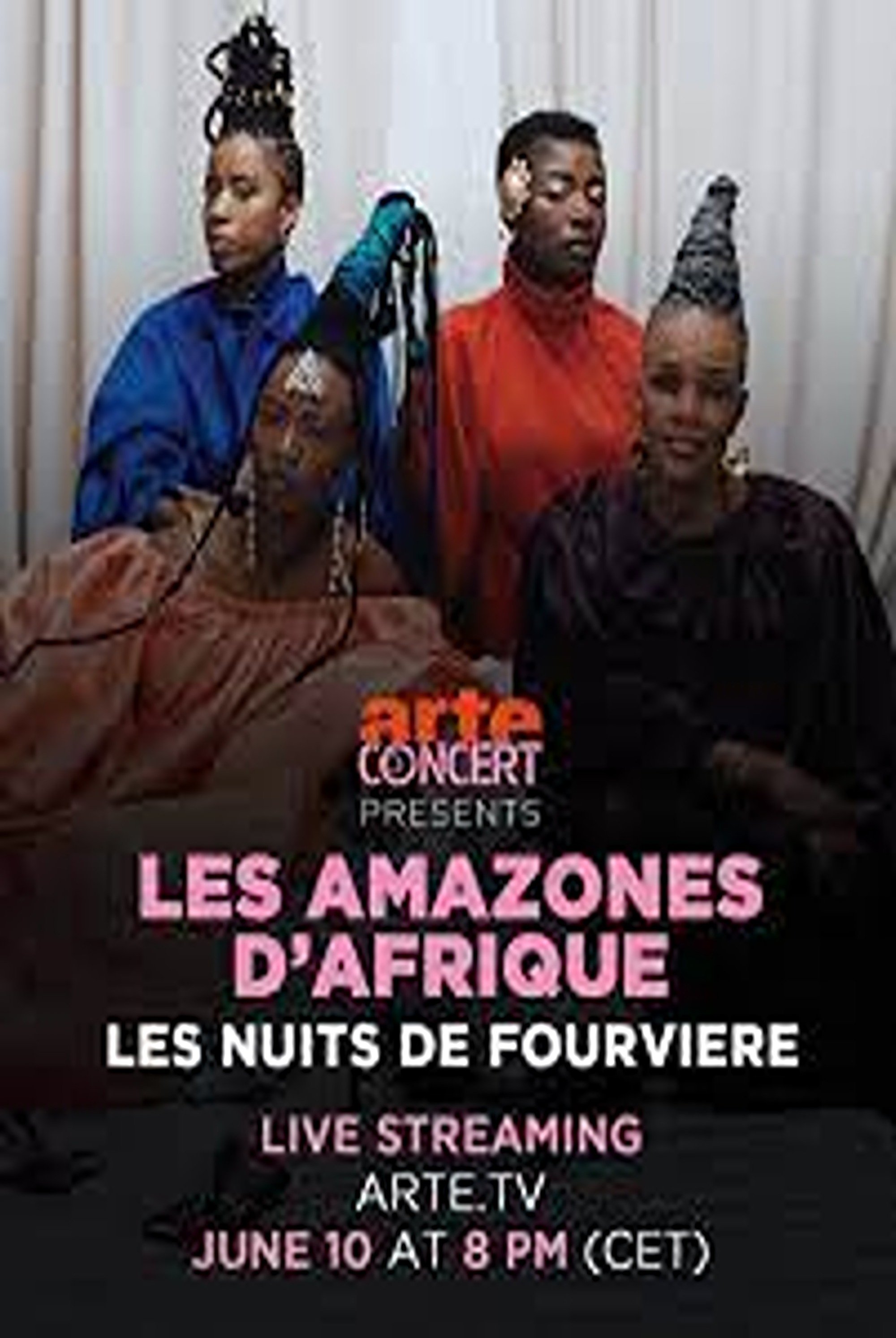 Poster de Les Amazones d'Afrique Nuits de Fourvière 2025
