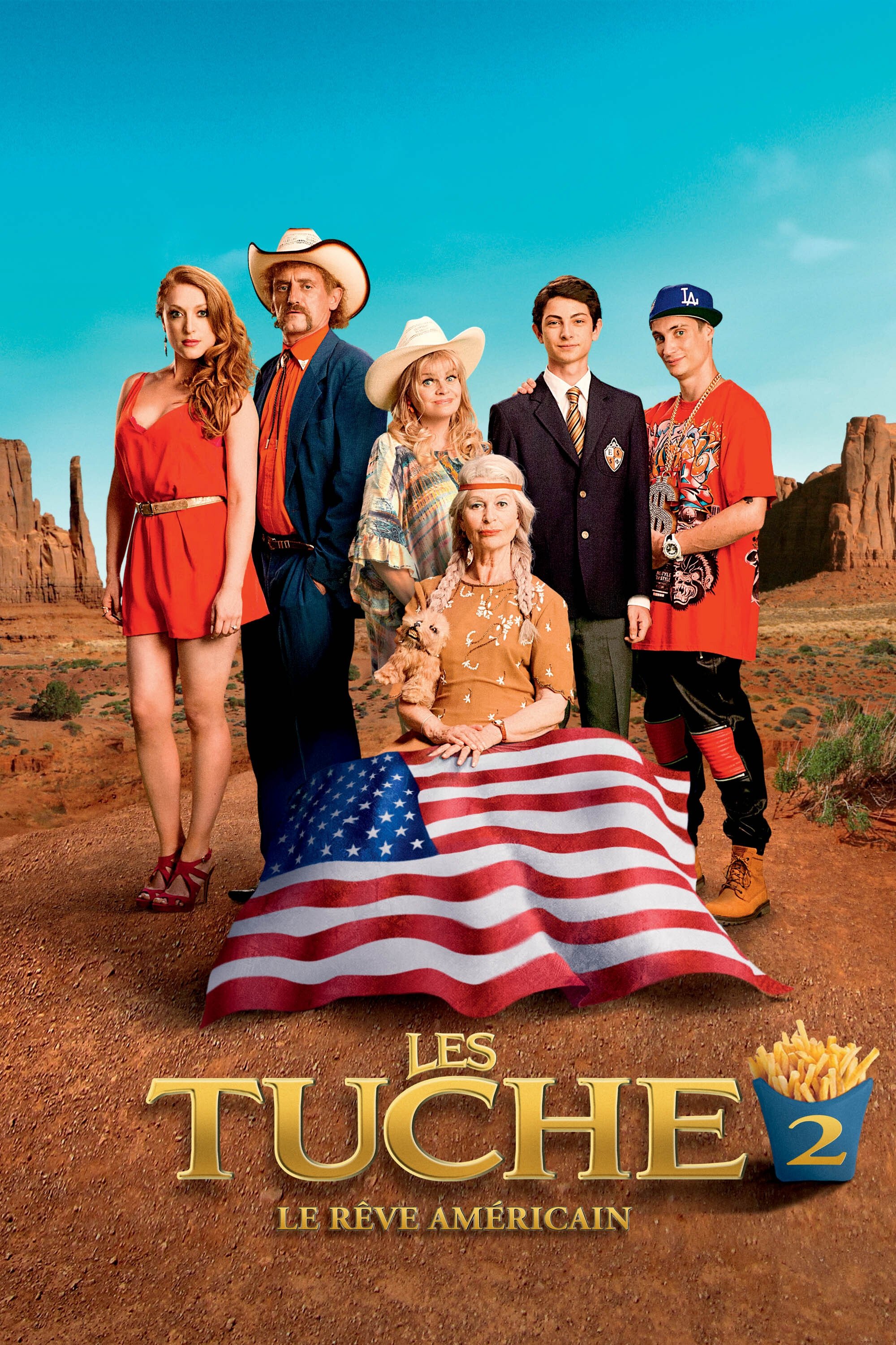 Affiche du film Les Tuche 2 : Le Rêve américain