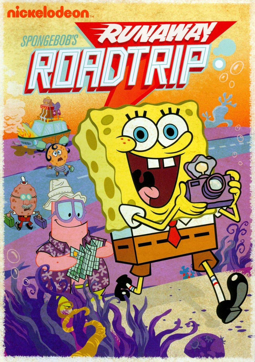 Poster de Bob Esponja: A Excursão Fora de Controle