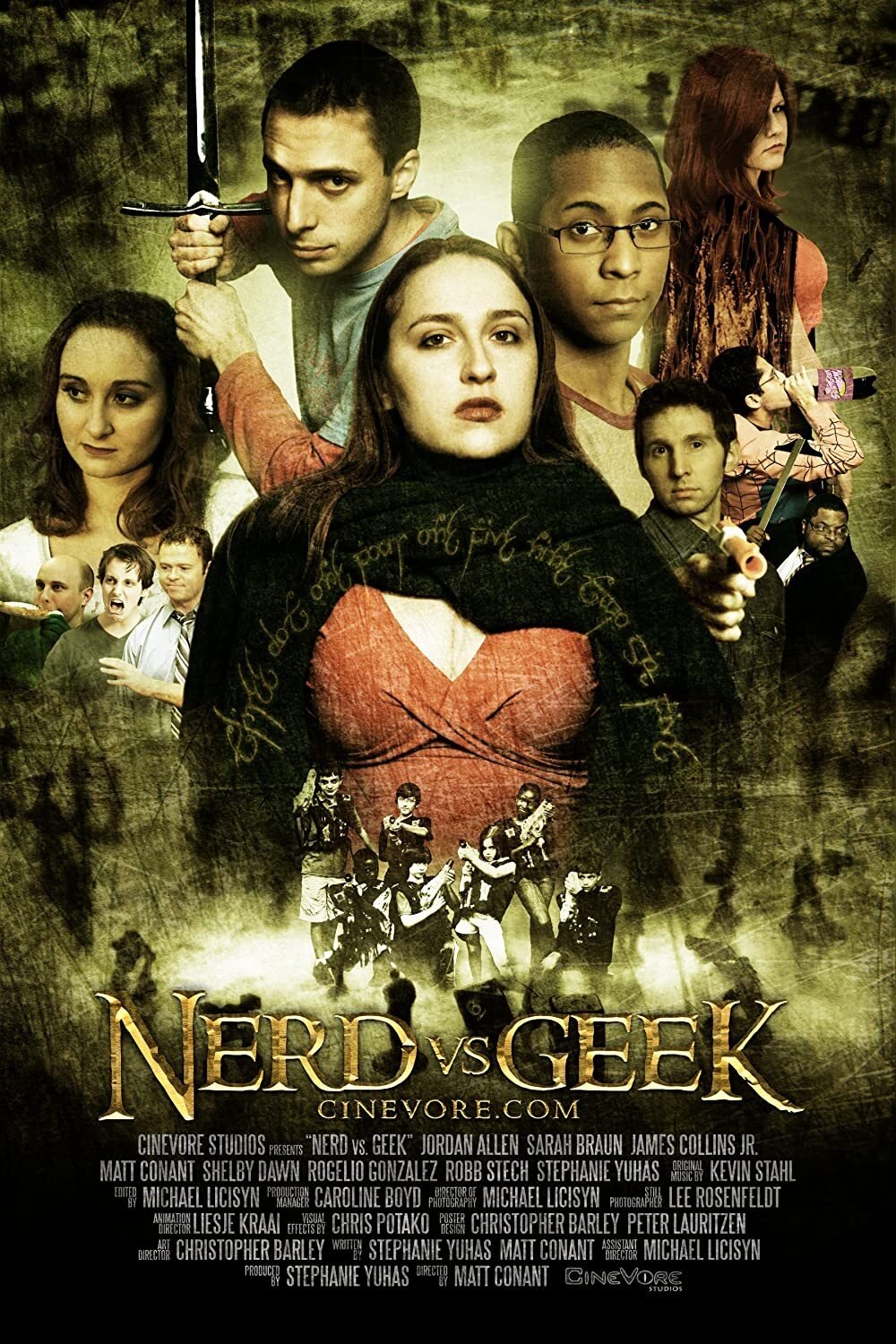 Poster de Nerd vs. Geek